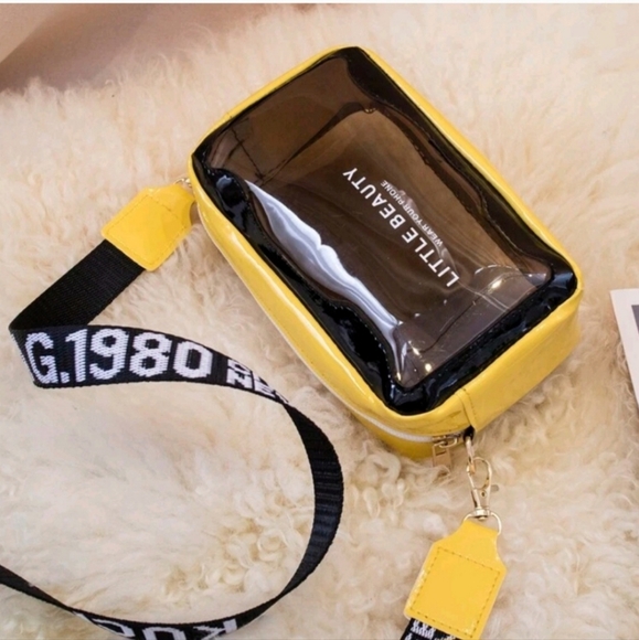 💙New Clear Plastic Crosssbody Bag - Picture 3 of 3